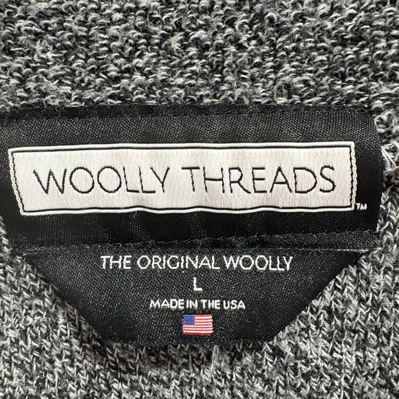 Woolly Threads Carolina Women's Gray Sweater - Picture 2 of 4